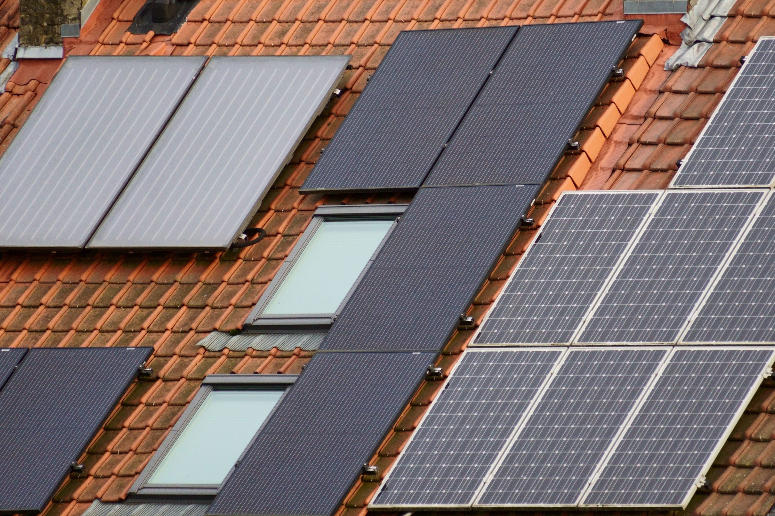 Professionelle Reinigung einer Photovoltaikanlage